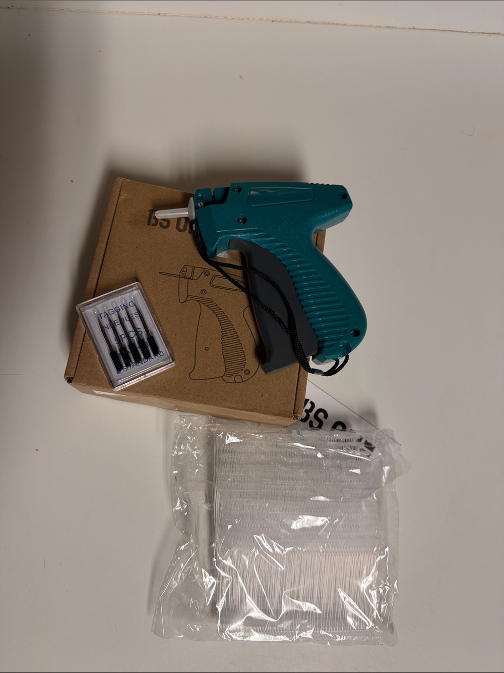 Tagging Gun - Teal and Black Handheld Label Applicator